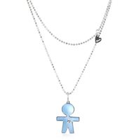 Collar Soprana Gioielleria Mujer in Plata CLBI19B/MOPWP BIMBO ARG - CLBI19B/MOPWP BIMBO ARG